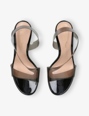 GIANVITO ROSSI: Metropolis 70 TPU Heeled Sandals