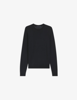 BOSS: Beckham X BOSS Crewneck Regular-Fit Wool Jumper
