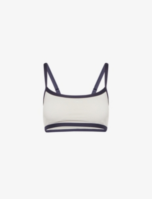 We Are Tala Omens Ivory Dayflex Bandeau Sports Bra