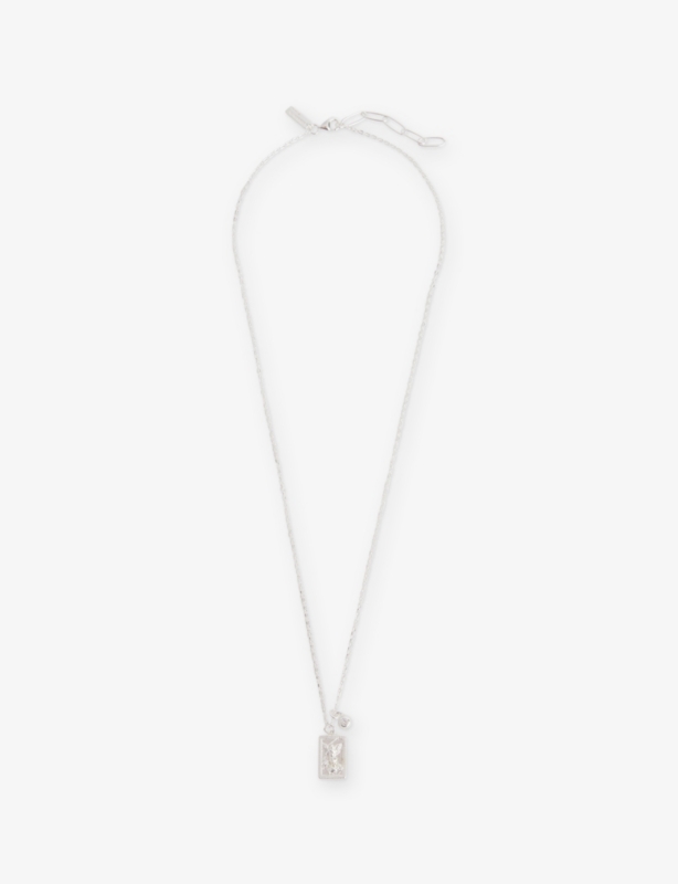 St Michael Polished Sterling-Silver Necklace