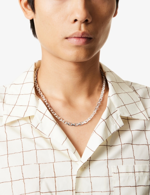 Cable 925 Sterling Silver Necklace