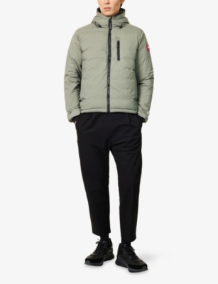Canada Goose Mens Sagebrush Lodge Regular-fit Shell-down Hoody Xl