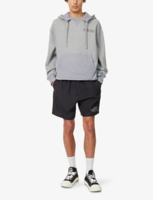 Amiri Logo-print Silk Shorts