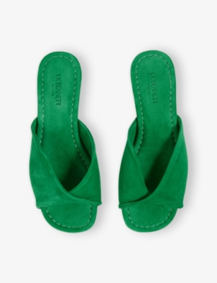 LK BENNETT: Cora Suede Sandals