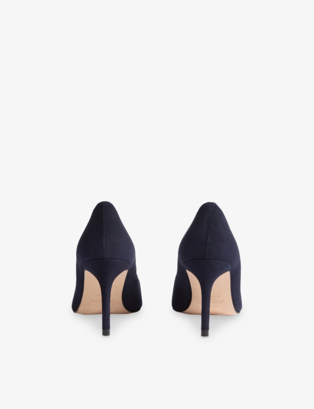 New Floret Suede Pointed-Toe Courts