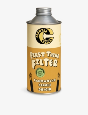 COUNTER COFFEE: First Thing Filter Tin Whole Bean 350g