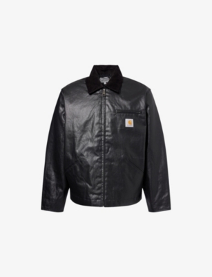 CARHARTT WIP: OG Dean Brand-Patch Coated-Cotton Jacket