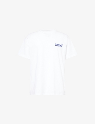 CARHARTT WIP: Wiptopia Embroidered Cotton T-Shirt