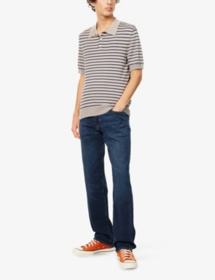 Citizen Of Humanity Citizens Of Humanity Mens Duke Elijah Belt-loop Straight-leg Relaxed-fit Stretch-woven Jeans In Blue