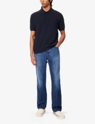 CITIZENS OF HUMANITY: Piqué Short-Sleeve Cotton Polo Shirt