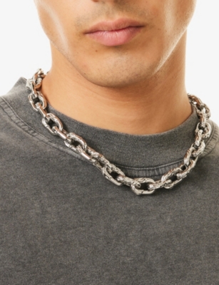 Vitaly Mens  Forge Stainless Steel Necklace