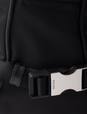 Prada Medium Re-nylon And Saffiano Leather Shoulder Bag