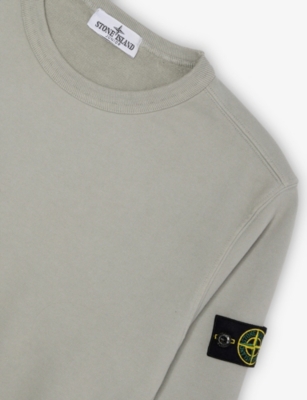 Stone Island Sweater  Junior Kids Color Sand In Green