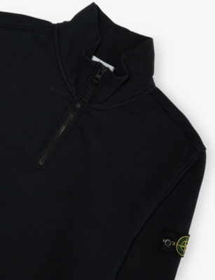 Stone Island Sweater  Junior Kids Color Blue In Black