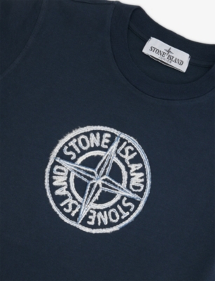 Stone Island Compass T-shirt In Blue