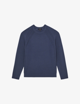REISS: Foulton Crewneck Wool And Cashmere-Blend Jumper