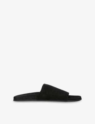 THE ROW: Hugh Suede Slides