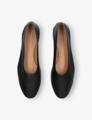 THE ROW: Awar Flat Leather Shoes