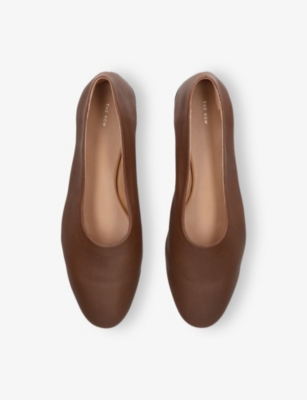 THE ROW: Awar Flat Leather Shoes