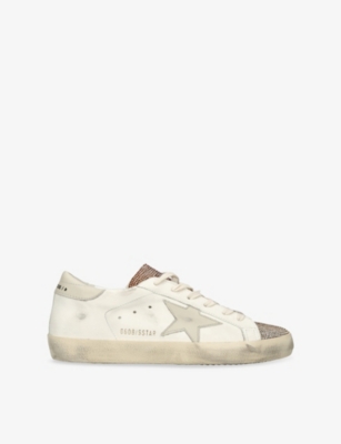 GOLDEN GOOSE: Superstar Leather Trainers