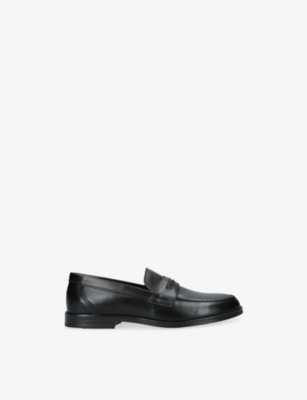 Trotters Leather Hugo Loafers In Animal Print
