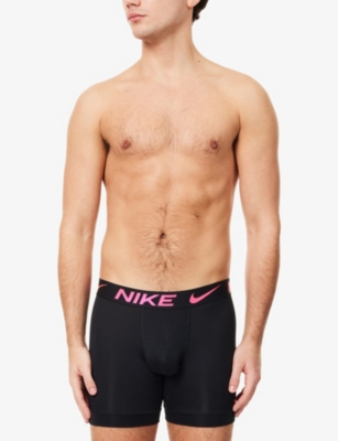 NIKE: Essential Micro Pack of Three Jersey Boxer Briefs