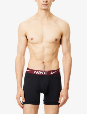 NIKE: Essential Micro Pack of Three Jersey Boxer Briefs