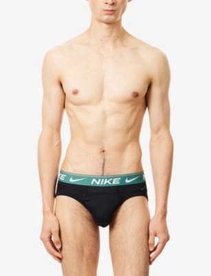 NIKE: Ultra Comfort Pack of Three Jersey Hip Briefs