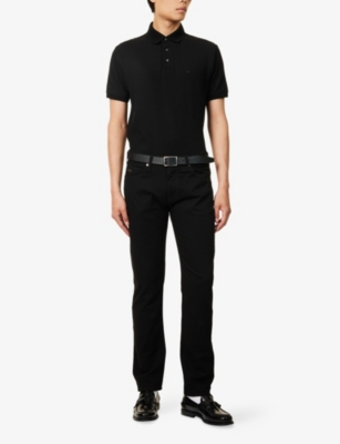 EMPORIO ARMANI: Regular-Fit Straight-Leg Denim Jeans