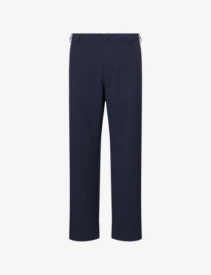 EMPORIO ARMANI: Formal Textured Woven Chino Trousers