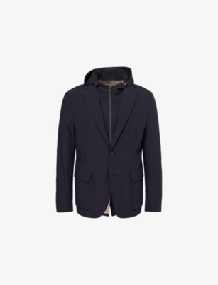 CORNELIANI: Outdoor Notched-Collar Waterproof Jacket