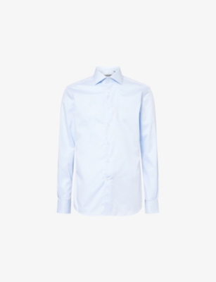 CORNELIANI: Regular-Fit Wrinkle-Free Cotton Shirt