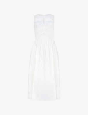 RO&ZO: Sleeveless Side-Pocket Cotton Dress