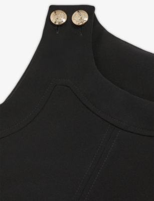 REISS: Cyrus Sleeveless Stretch-Woven Shift Dress 9-13 Years