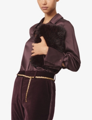 REISS: Isabella Twist Chain Belt