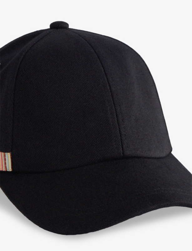 Signature Trim Cotton Baseball Cap