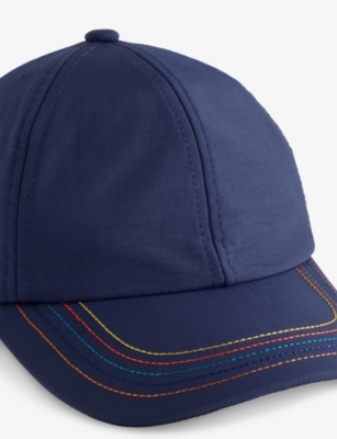 PAUL SMITH: Artist Stitched Woven Baseball Cap