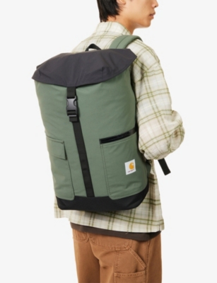 Carhartt Mens Opuntia Bowden Logo-patch Woven Backpack