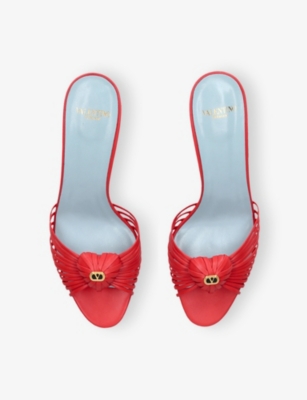 VALENTINO GARAVANI: Royal Leather Mules