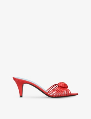 VALENTINO GARAVANI: Royal Leather Mules