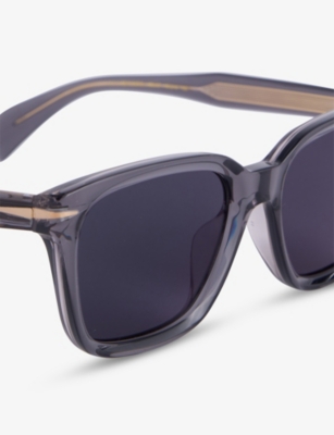 EYEWEAR BY DAVID BECKHAM: 1140/S Rectangle-Frame Acetate Sunglasses
