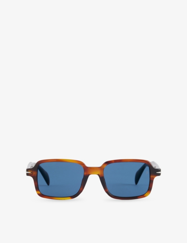 DB 1179/S Square-Frame Acetate Sunglasses