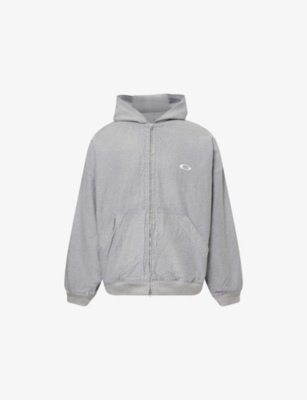 BALENCIAGA: Trompe L'oeil Oversized Cotton Hoody