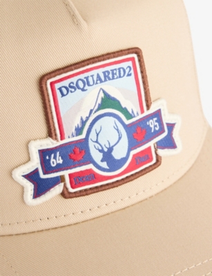 DSQUARED2: Canadian Brand-Patch Cotton-Canvas Baseball Cap