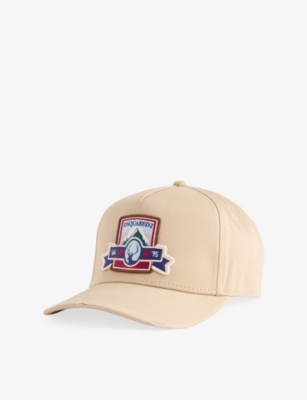 DSQUARED2: Canadian Brand-Patch Cotton-Canvas Baseball Cap