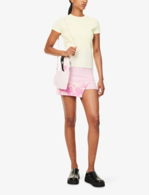 PH5: Ellie UV Reactive Round-Neck Stretch-Woven T-Shirt