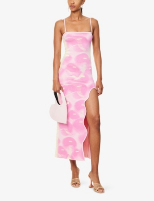 PH5: Iris Shoulder-Straps Stretch-Woven Maxi Dress