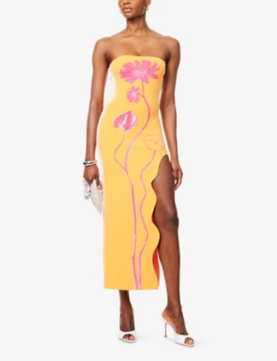 PH5: Iris Shoulder Straps Knitted Maxi Dress