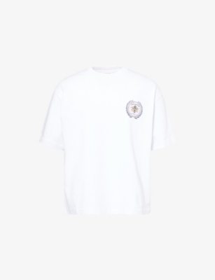 THE COUTURE CLUB: Yacht Club Cotton-Jersey T-Shirt