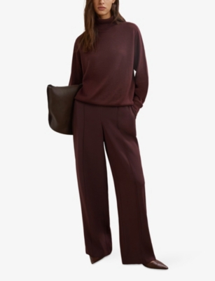 REISS: Wendy Roll-Neck Wool Jumper